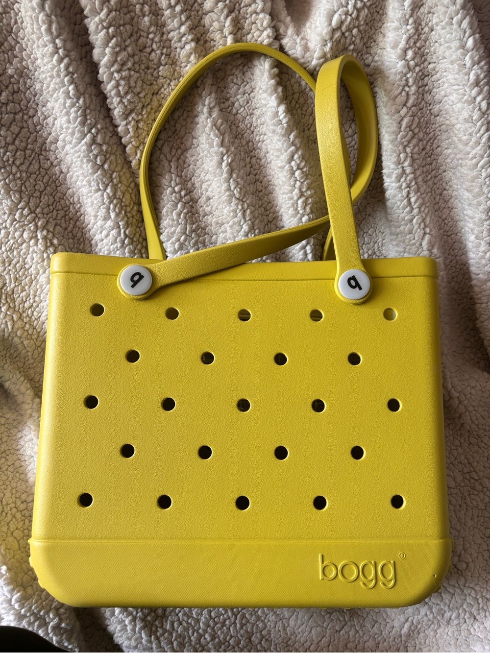 Authentic Baby Bogg Bag Tote w/ Insert – Green Apple (Lime Chartreuse)